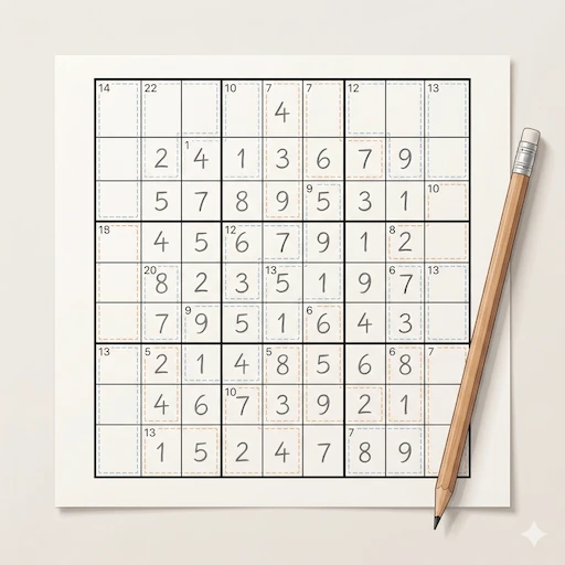 Killer Sudoku Cages कैसे हल करें: बुनियादी से उन्नत रणनीतियों की पूर्ण गाइड